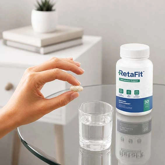 RetaFit Kapsel als Teil der täglichen Routine